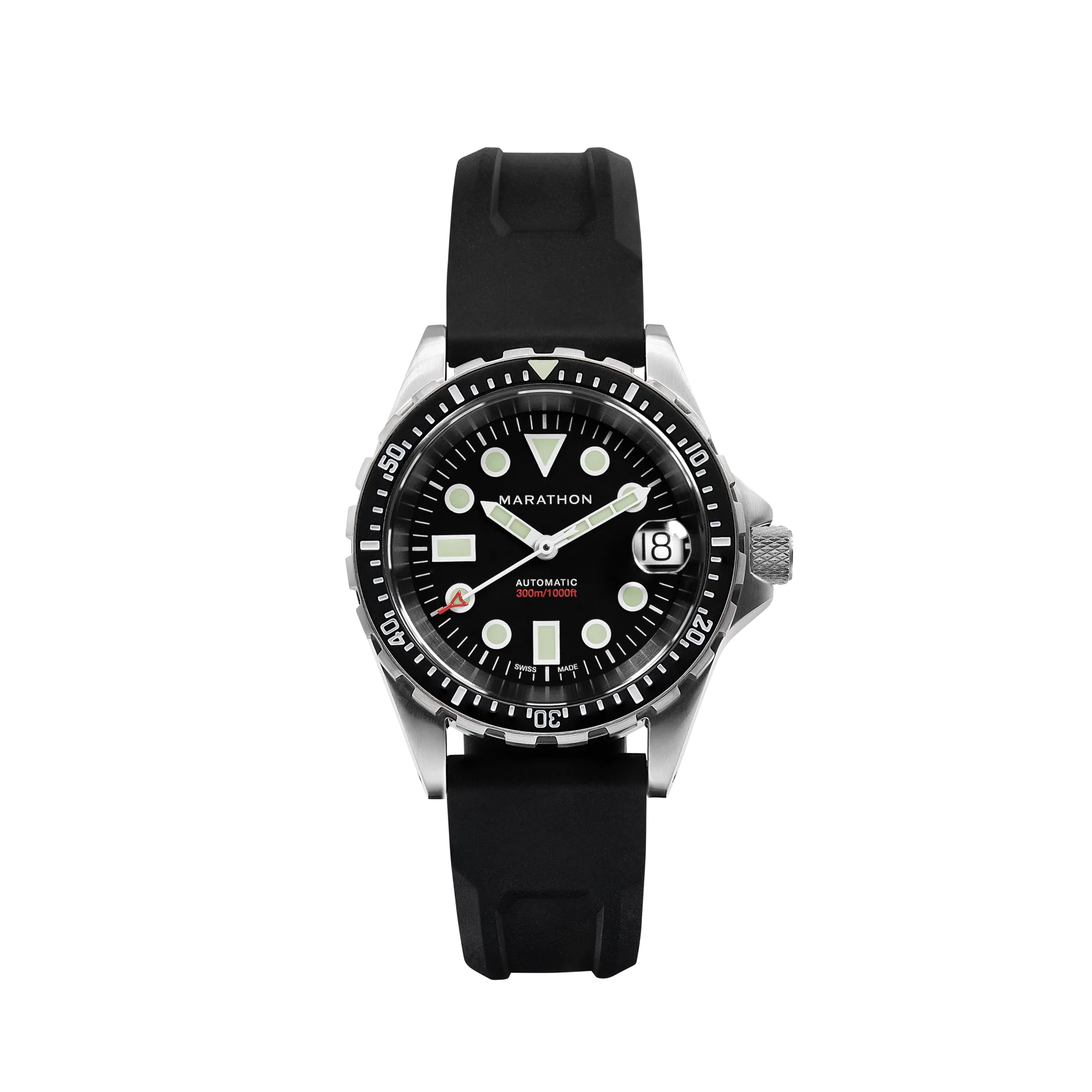 36mm Original SAR w/ Date on 3-Piece Rubber Strap Kit (OSAR-D)