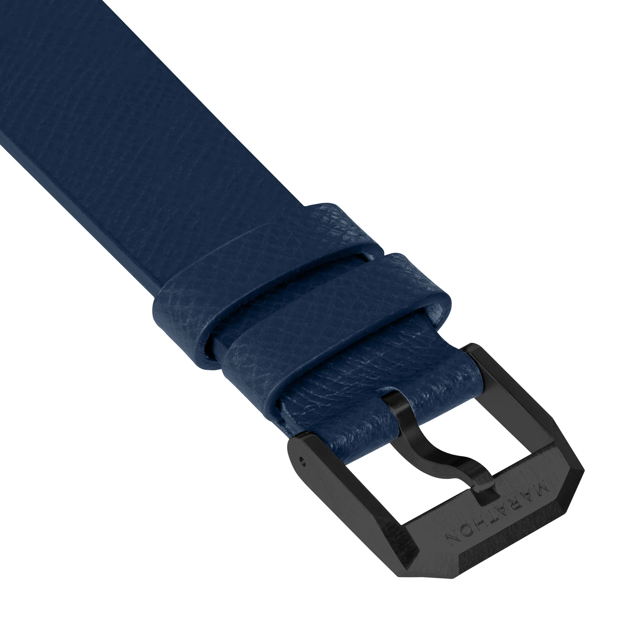 2-Piece Leather Strap, 20mm, Royal Blue, Anthracite Hardware 7 2-Piece Leather Strap, 20mm, Royal Blue, Anthracite Hardware